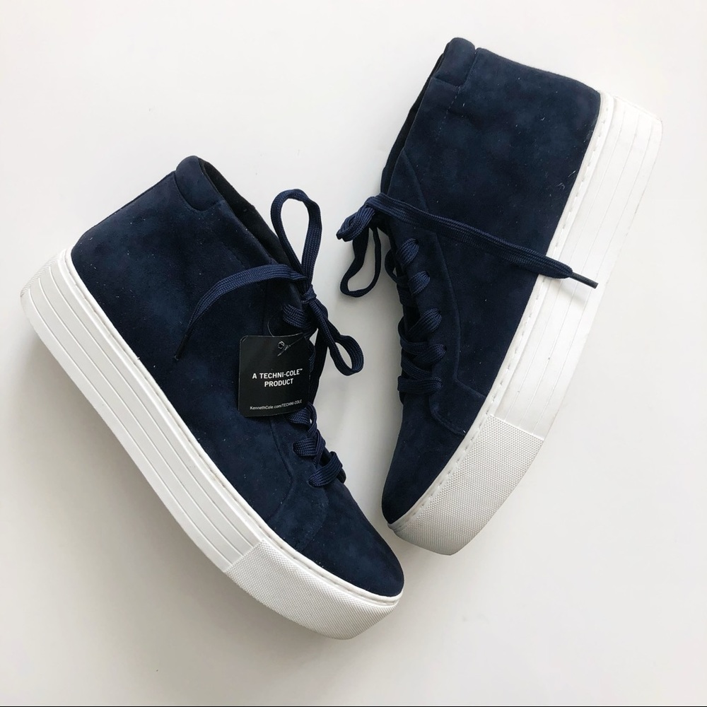 🚫 SOLD Kenneth Cole Janette Suede Leather Sneaker - Picture 4 of 12